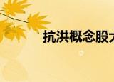 抗洪概念股大涨（抗洪概念股）