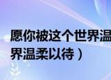 愿你被这个世界温柔以待原唱（愿你被这个世界温柔以待）