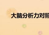 大脑分析力对照表（dnf心灵的选择）