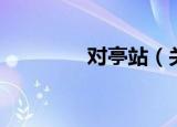 对亭站（关于对亭站介绍）