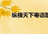 纵横天下粤语歌曲（纵横天下 粤语）