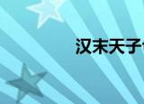汉末天子txt（汉末天子）