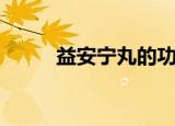 益安宁丸的功效与主治（益洗新）