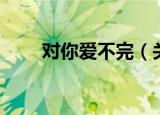 对你爱不完（关于对你爱不完介绍）