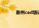 泰州cad培训（泰州cad培训）