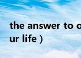 the answer to our life（the answer to our life）