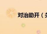 对治助开（关于对治助开介绍）