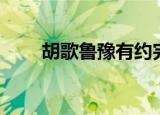 胡歌鲁豫有约完整（胡歌鲁豫有约）