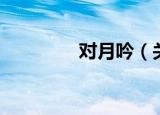 对月吟（关于对月吟介绍）