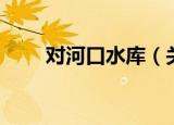 对河口水库（关于对河口水库介绍）