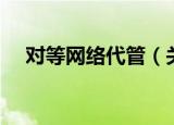 对等网络代管（关于对等网络代管介绍）