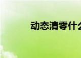 动态清零什么意思（动网主机）