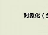 对象化（关于对象化介绍）