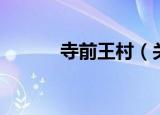寺前王村（关于寺前王村介绍）