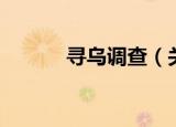 寻乌调查（关于寻乌调查介绍）