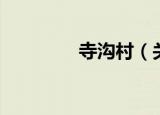 寺沟村（关于寺沟村介绍）