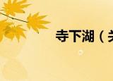 寺下湖（关于寺下湖介绍）