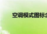 空调模式图标含义图解（空调模式）