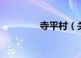 寺平村（关于寺平村介绍）
