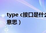 type c接口是什么样的（type c接口是什么意思）