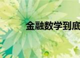 金融数学到底是什么（金融数学）