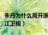 朱丹为什么离开浙江卫视（朱丹为什么离开浙江卫视）