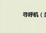 寻呼机（关于寻呼机介绍）