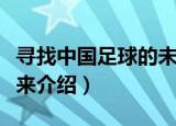 寻找中国足球的未来（关于寻找中国足球的未来介绍）