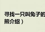 寻找一只叫兔子的熊（关于寻找一只叫兔子的熊介绍）