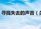 寻找失去的声音（关于寻找失去的声音介绍）