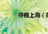 寻根上海（关于寻根上海介绍）