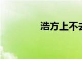 浩方上不去（浩方上不去）