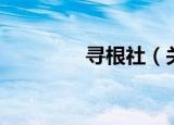 寻根社（关于寻根社介绍）
