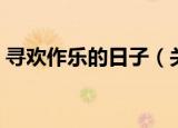 寻欢作乐的日子（关于寻欢作乐的日子介绍）