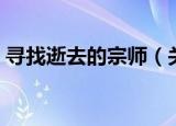 寻找逝去的宗师（关于寻找逝去的宗师介绍）