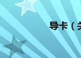 导卡（关于导卡介绍）
