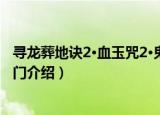 寻龙葬地诀2·血玉咒2·鬼门（关于寻龙葬地诀2·血玉咒2·鬼门介绍）