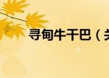寻甸牛干巴（关于寻甸牛干巴介绍）