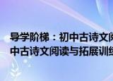 导学阶梯：初中古诗文阅读与拓展训练（关于导学阶梯：初中古诗文阅读与拓展训练介绍）