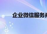 企业微信服务商（企业微信服务商）