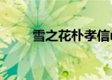 雪之花朴孝信mv（雪之花朴孝信）