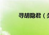 寻胡隐君（关于寻胡隐君介绍）