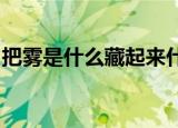 把雾是什么藏起来什么也看不见什么也看不见