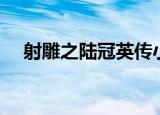 射雕之陆冠英传小说（射雕之陆冠英传）