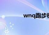 wnq跑步机（wnq跑步机）