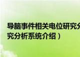 导脑事件相关电位研究分析系统（关于导脑事件相关电位研究分析系统介绍）