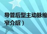 导管后型主动脉缩窄（关于导管后型主动脉缩窄介绍）
