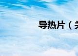 导热片（关于导热片介绍）