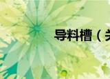 导料槽（关于导料槽介绍）