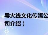 导火线文化传媒公司（关于导火线文化传媒公司介绍）